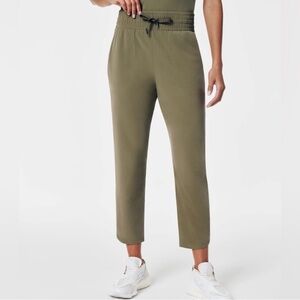 Spanx Out Of Office Casual Pants Olive Green Womens Large